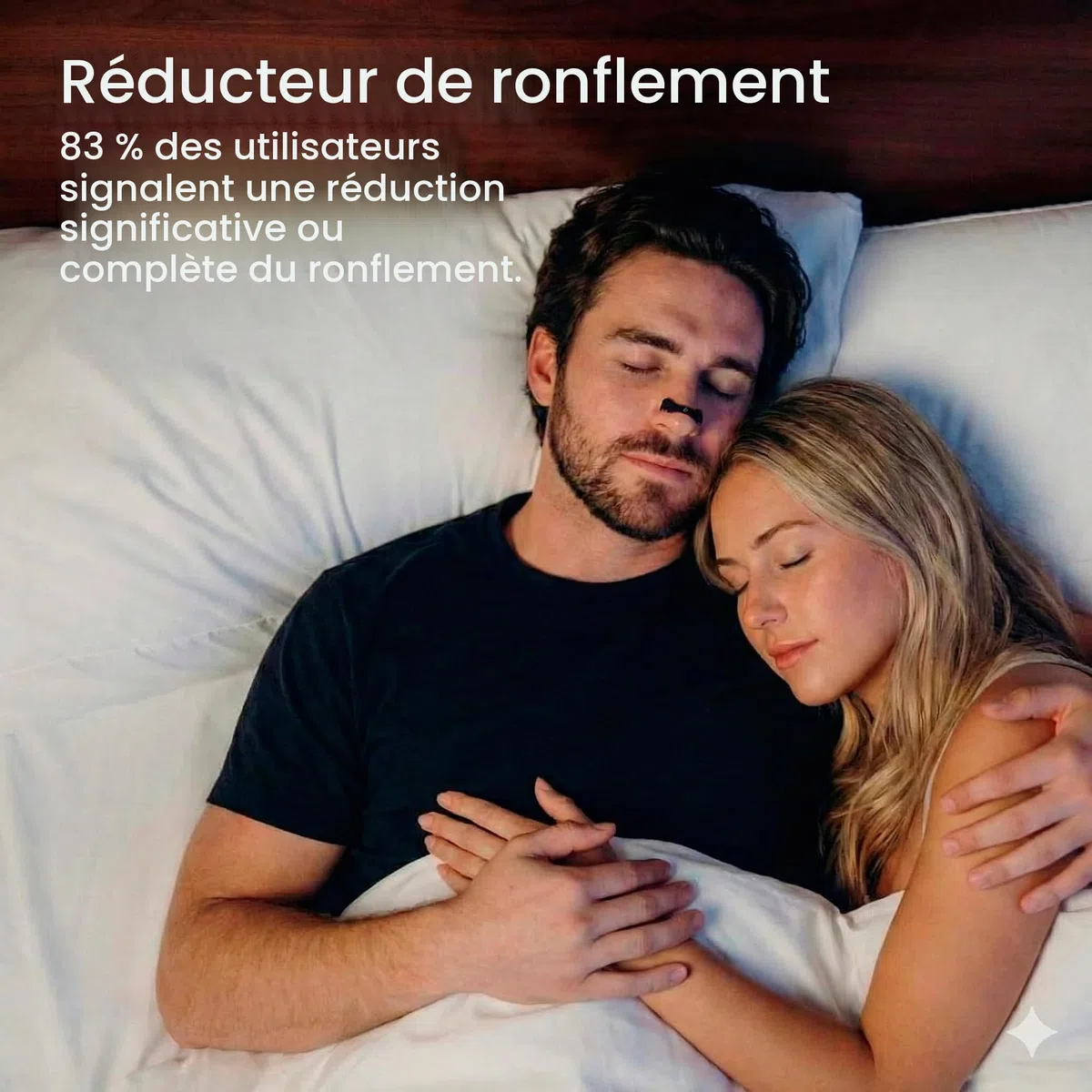 Bandes Nasales Magnétiques – Dilatateur Nasal Réutilisable pour Dormir, Sport et Respiration | AirBand Pro | Adhésif Médical Henkel | Kit 30 Jours