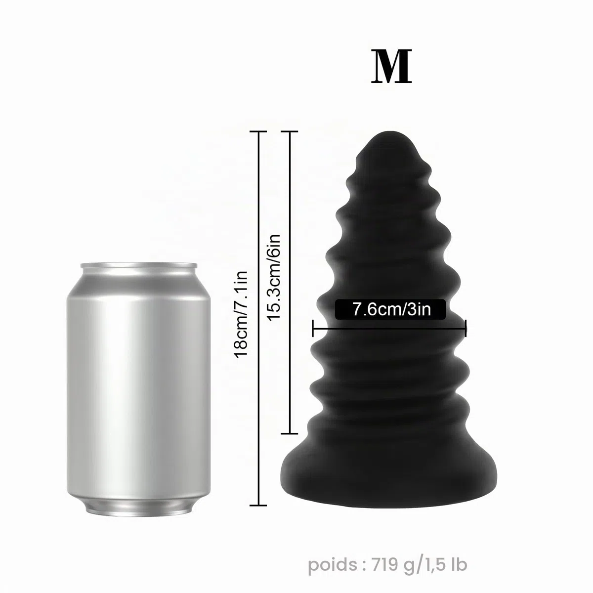 18 cm perles anales réaliste,sex toy Plug gode anal,bouchons anaux liquides en silicone, godemichés avec ventouses pour hommes femmes couples