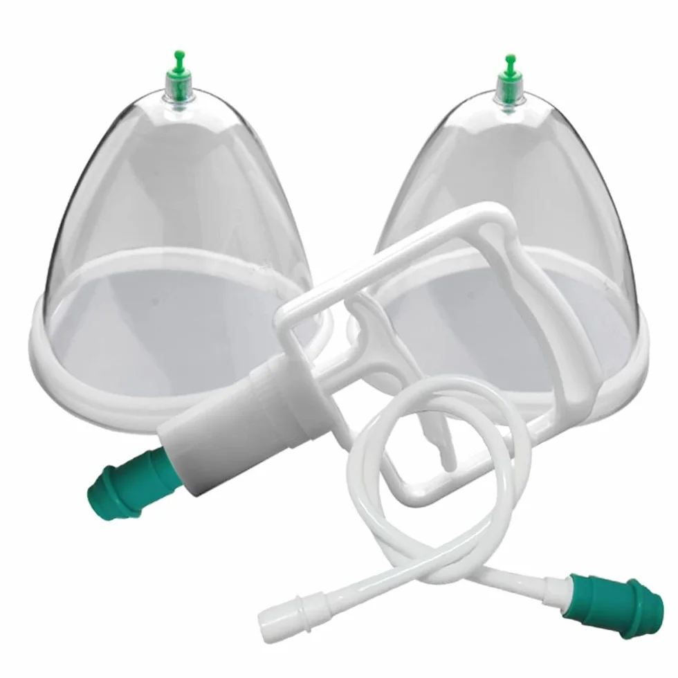 Tire-seins avec 2 gobelets de massage - Augmentation de l'aspiration du système d'allaitement mammaire - Différents banc suspendu en rotin - Transparent - Taille unique