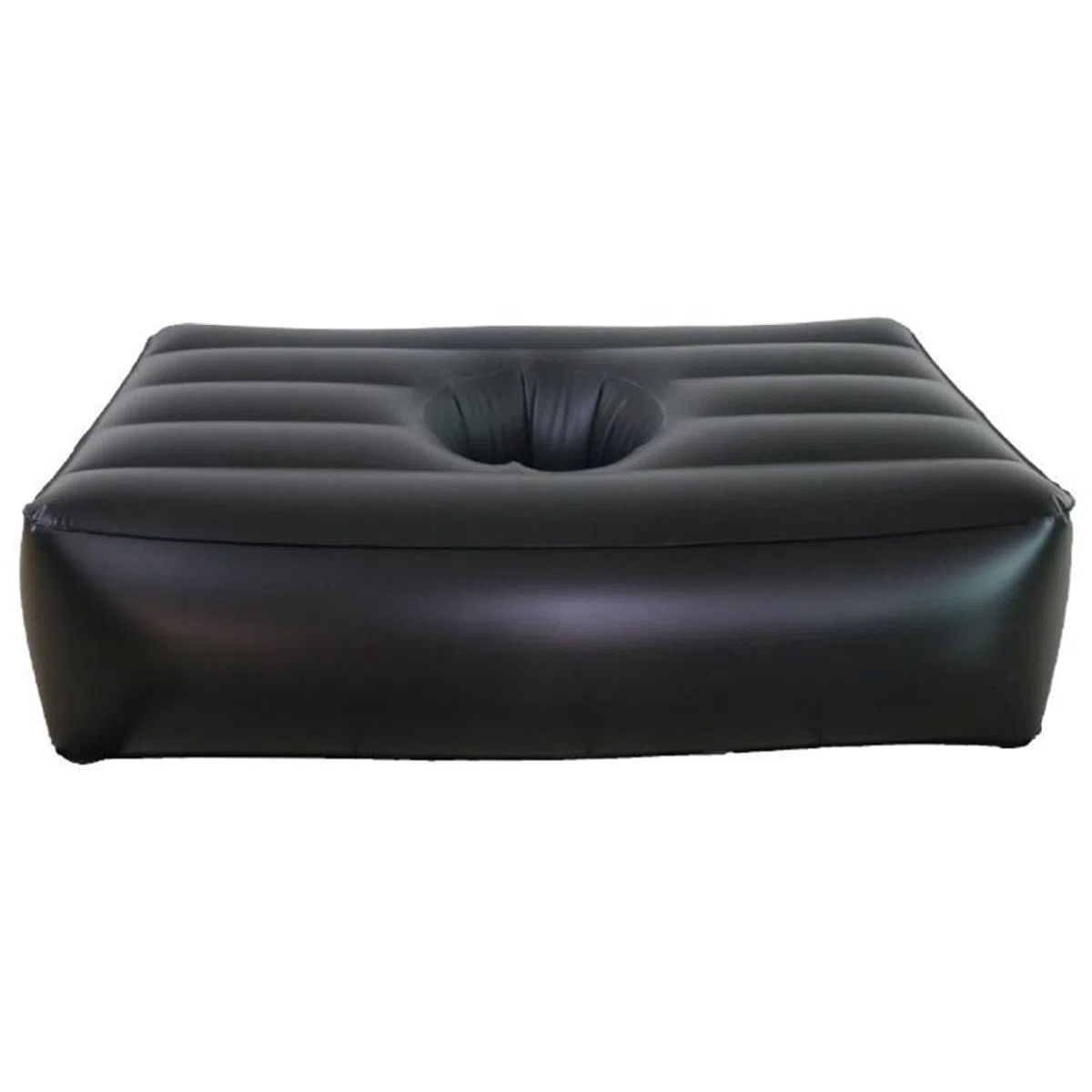 Lit BBL 77x44x17 Pouces, Chaise Ergonomique Gonflable avec Trou pour Le Confort des Fesses pour l'intérieur et l'extérieur