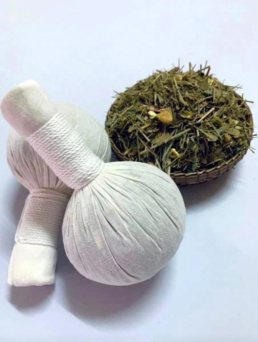 Tampon à base de plantes - Ayurveda - 2 pièces a` 75 g - pour le traitement de désintoxication et de régénération