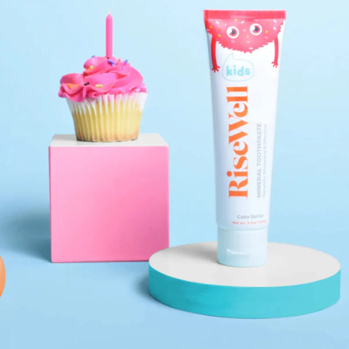 Risewell Kids Cake Batter Hydroxyapatite Pâte à dents
