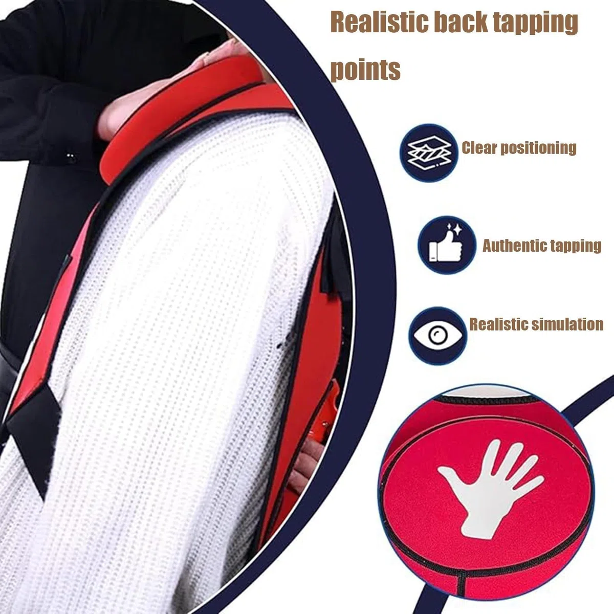 Heimlich Modèle D'entraînement Pratique Gilet D'entraînement Anti-Étouffement Conception Réglable Compétences De Premiers Secours Pour L'éducation De Premiers Secours A