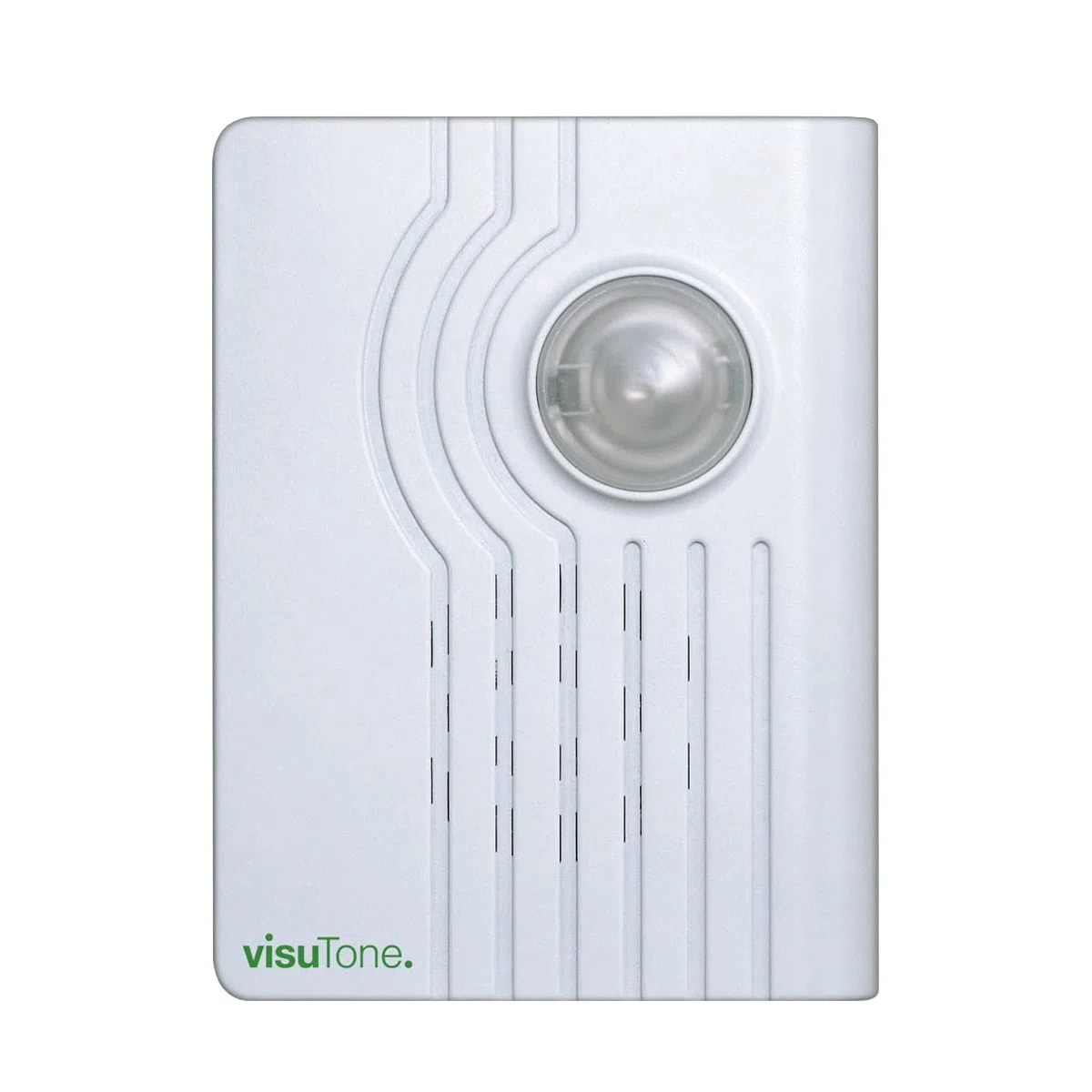 Humantechnik visuTone – Signal Lumineux téléphone & Sonnette avec Flash Puissant et Alarme sonore, idéal pour malentendants