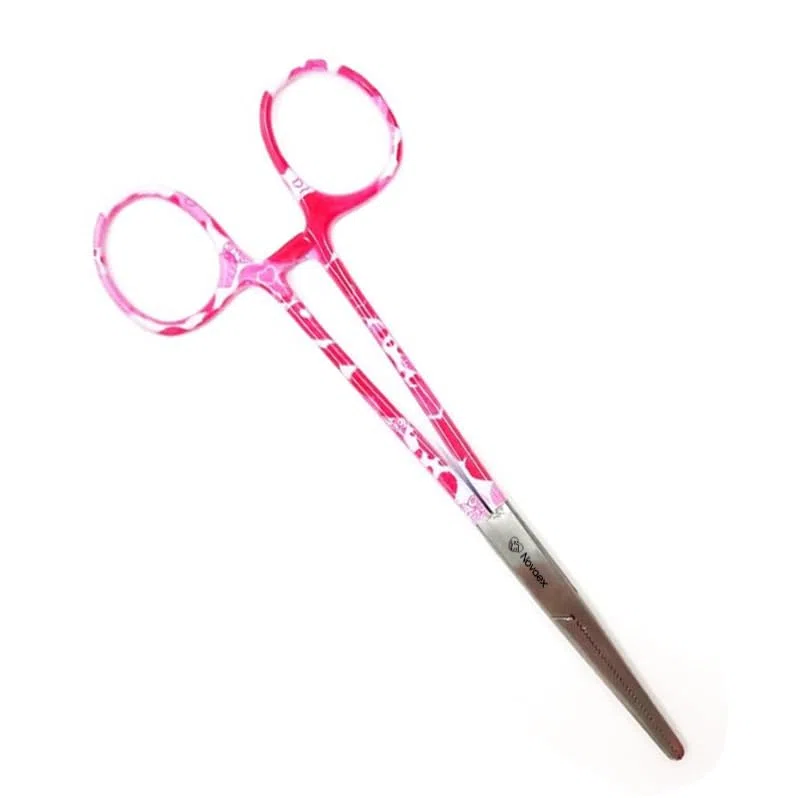 Set de ciseaux d'infirmière "Amour Rose" - Ciseaux à bandages - Accessoires infirmiers - Ciseaux de premiers secours - Ciseaux médicaux - Kocher - Cadeau pour infirmière
