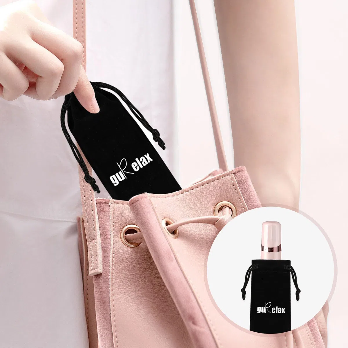 Gurelax Épilateur facial pour femme, alimenté par piles, lumière LED, épilation du visage pour femme, tête plaquée or 18 carats, pour tous les âges