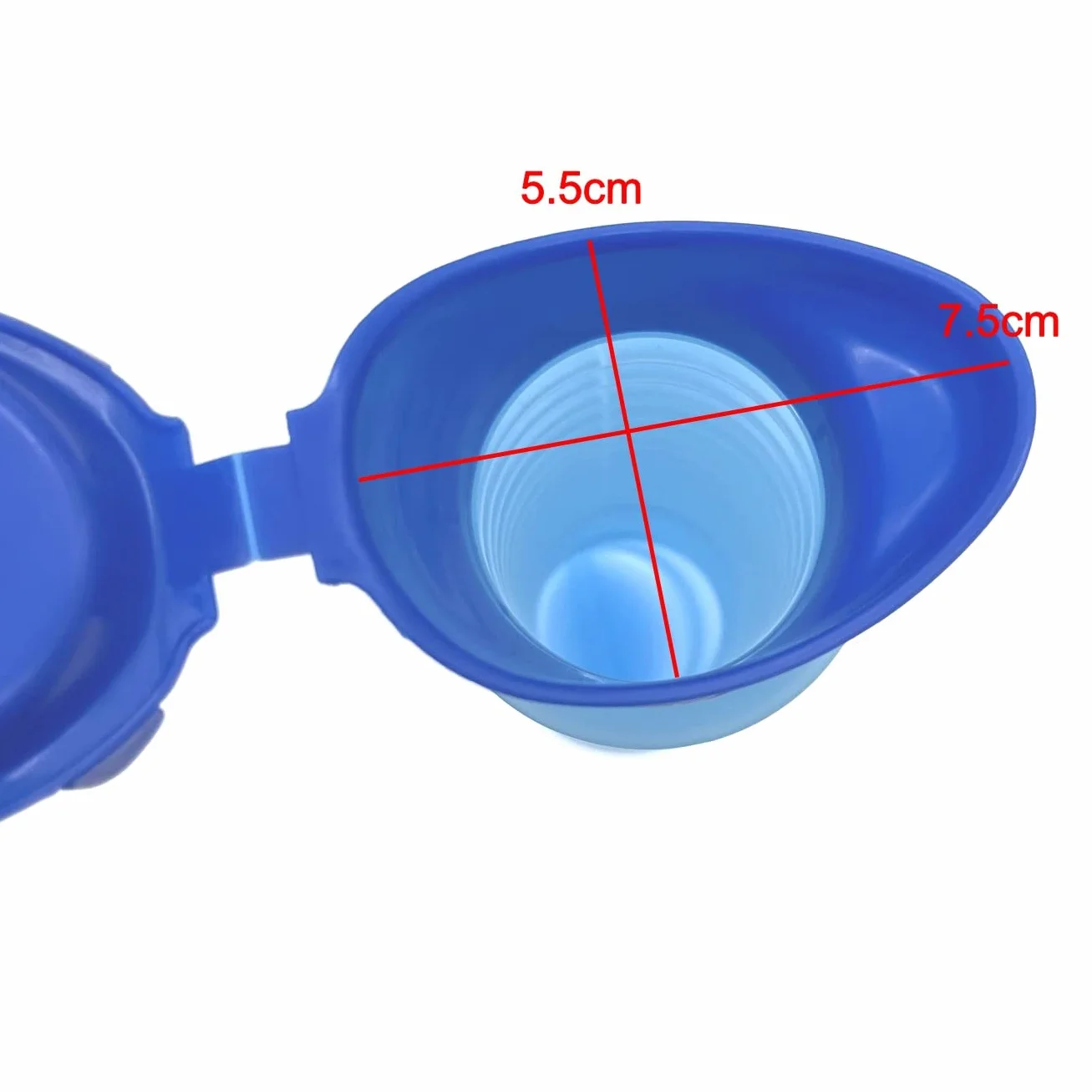JZK Urinoir de poche portable d'urgence, réutilisable et rétractable pour homme, femme et enfant
