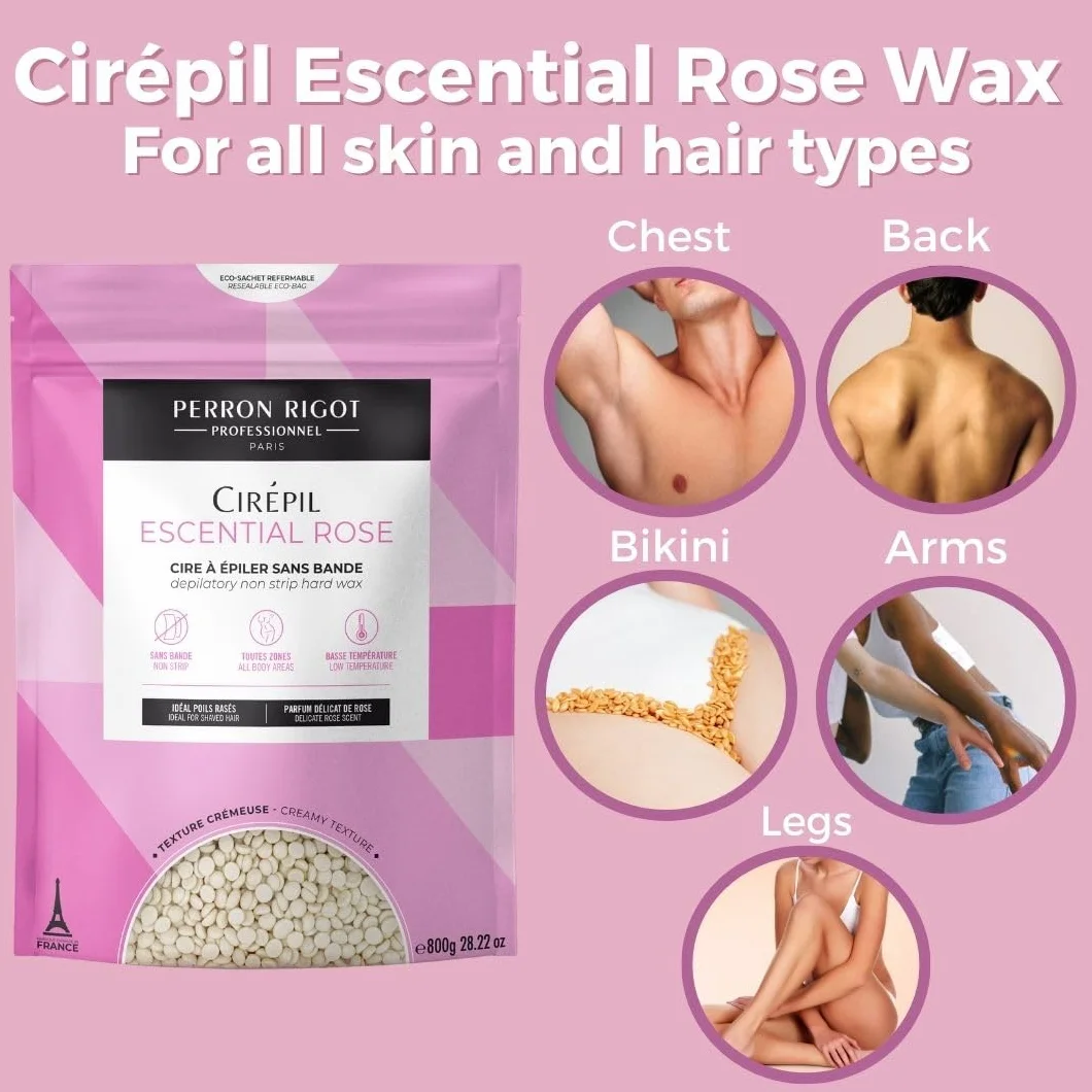 Cirepil Escential Rose Cire chaude 805 g