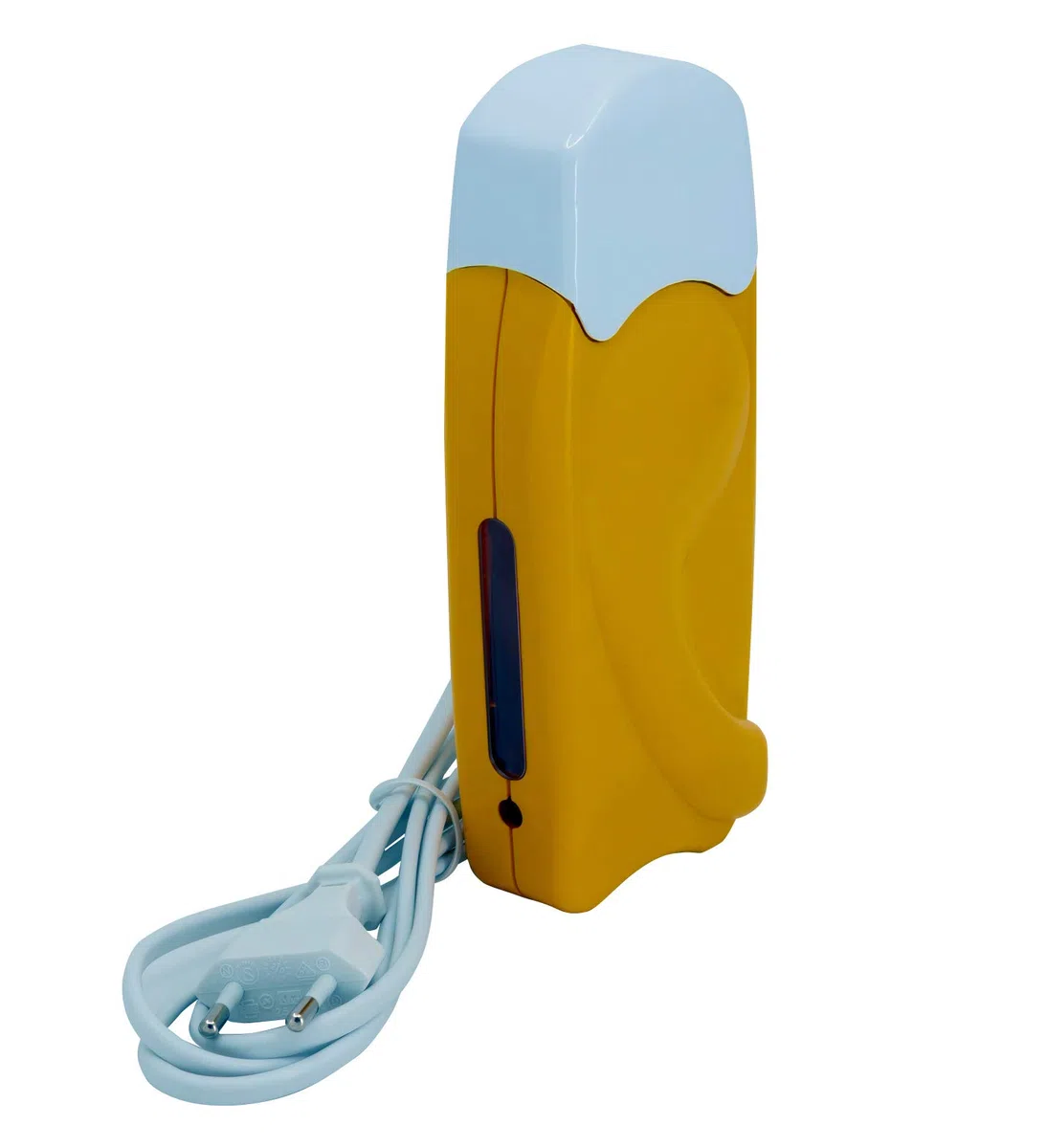 EpilWax - Kit Chauffe Cire Épilation Professionnelle avec 4 x Recharges Roll on Cire Miel, 100 x Bandes d'Épilation et Huile après Épilation - Gamme Solo