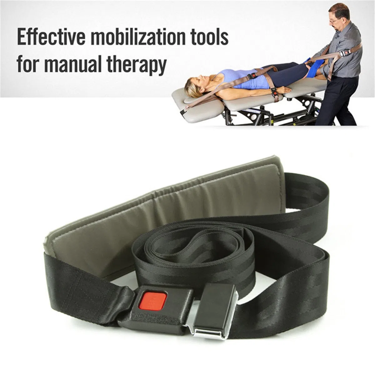 Sangle de mobilisation articulaire Outil de thérapie de mobilisation articulaire, Ceinture de physiothérapie pour kinésithérapeutes et médecins(Color:A)