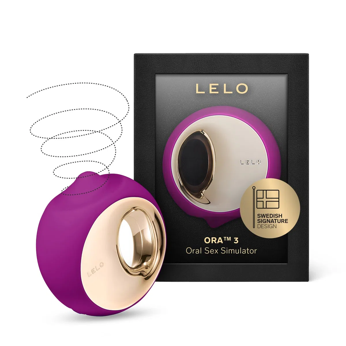 LELO ORA 3 Sextoys Clitoridiens Femme, Vibromasseurs pour Femme, Masturbateur Pour Femme, Stimulateur Clitoridien pour Sexe Oral, Sex Toýs Femme Clitoridien, Sex Toys, Vibromasseur (Deep Rose)