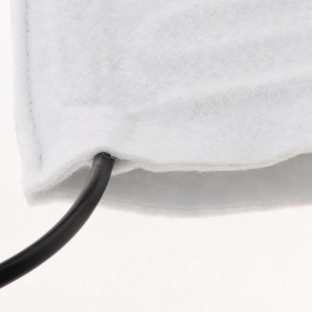 Heater Sac Chauffe-Pierres Électrique, Chauffe-Pierres Portable à Chaleur Sèche sans Eau, Sac de Thermothérapie, Appareil de Chauffage pour Spa, Maison et Salon, Prise EU Incluse