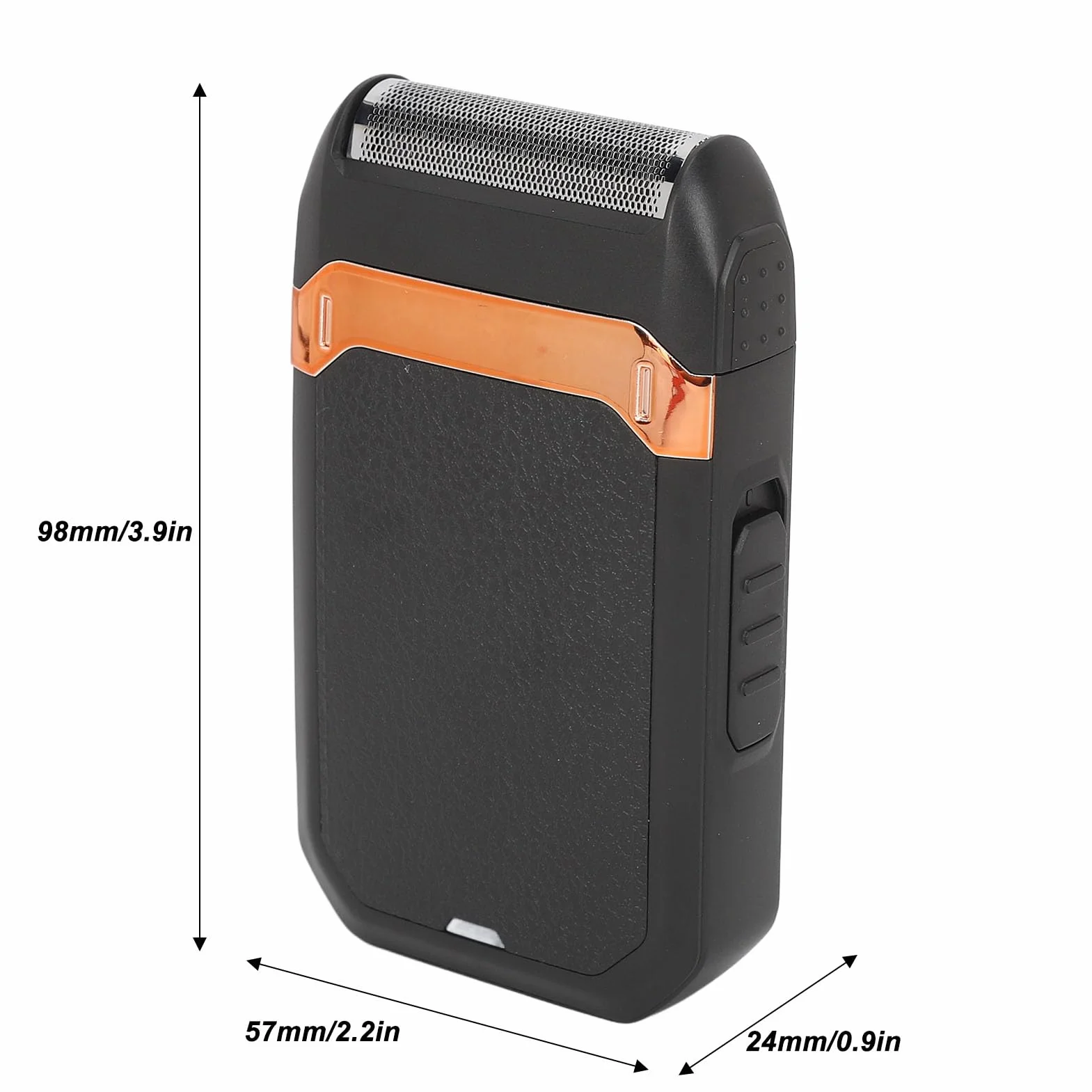 Rasoir électrique pour hommes, rasoir électrique rechargeable avec lames amovibles, brosse de nettoyage, rasoir de voyage portable Rasoir électrique pour le soin du visage