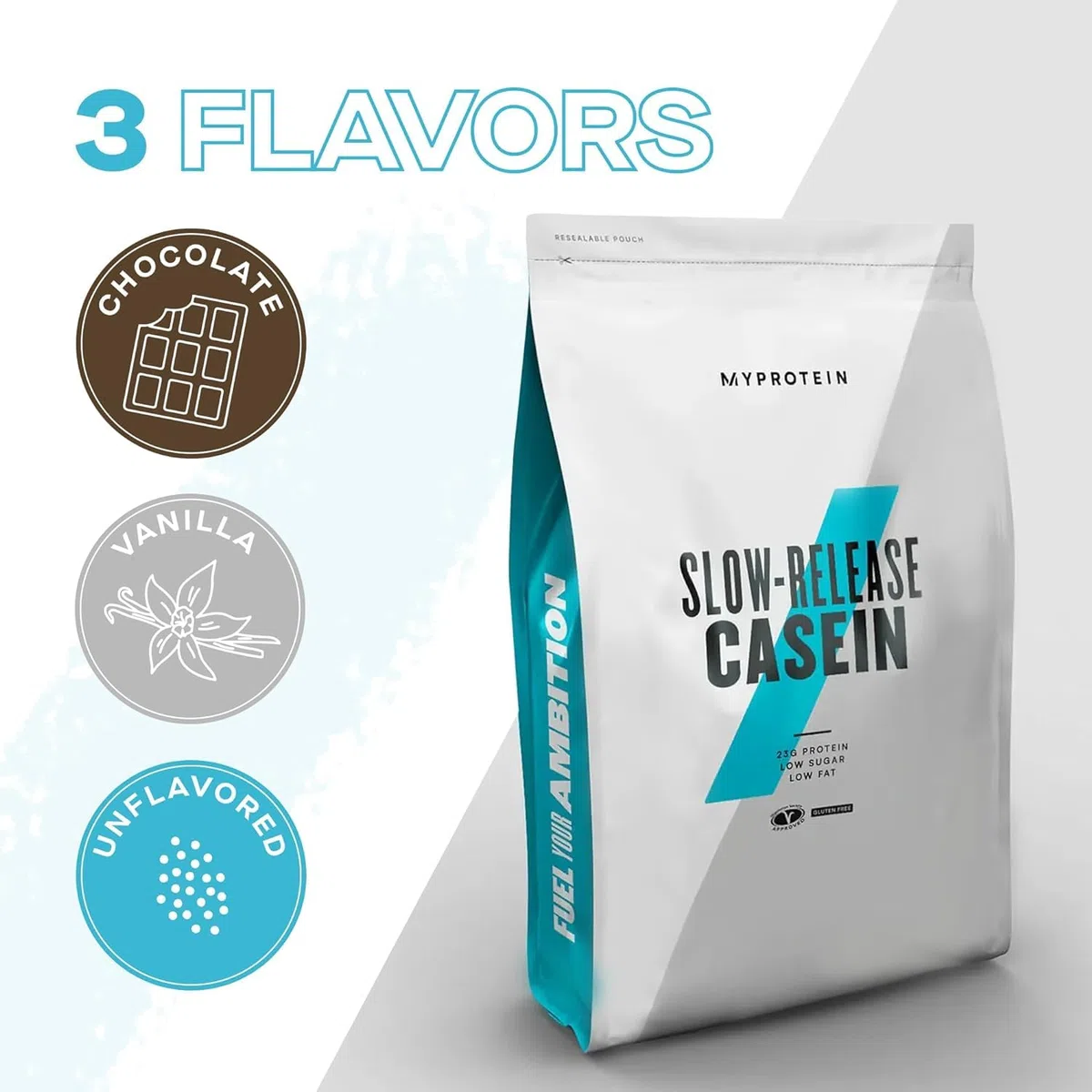 My Protein Micellar Casein Protéine Laitière Saveur Chocolat 2,5 kg