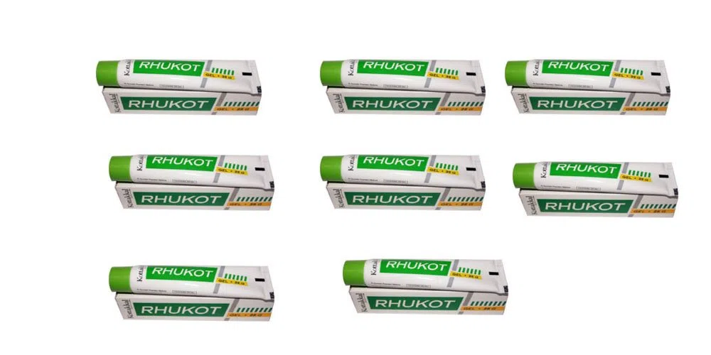 Kottakkal Ayurveda Rhukot Lot de 8 gels 25 g