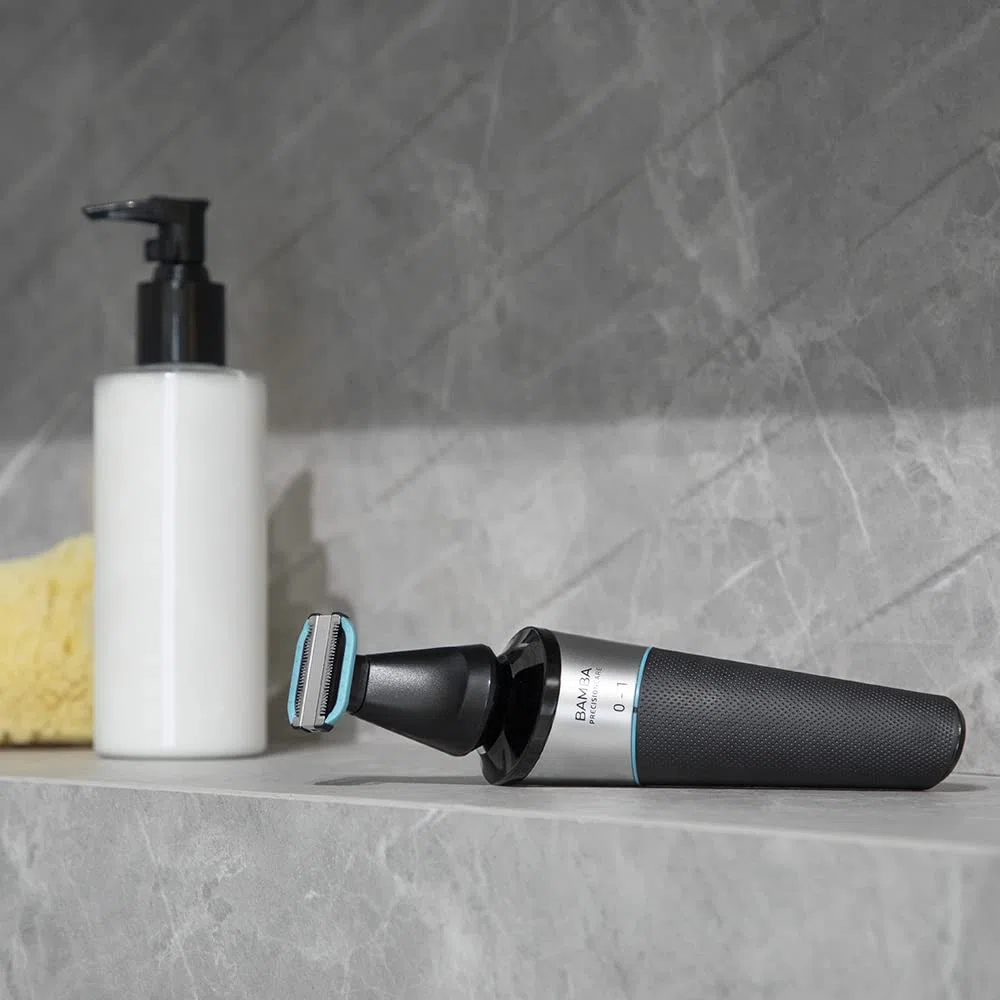 Cecotec Rasoir Multigrooming 5 en 1 PrecisionCare Multigrooming 5in1. Batterie au Lithium, Autonomie 60 min, Lames en Acier Inoxydable, Tête Rotative avec 3 Lames, Étanche IPX5