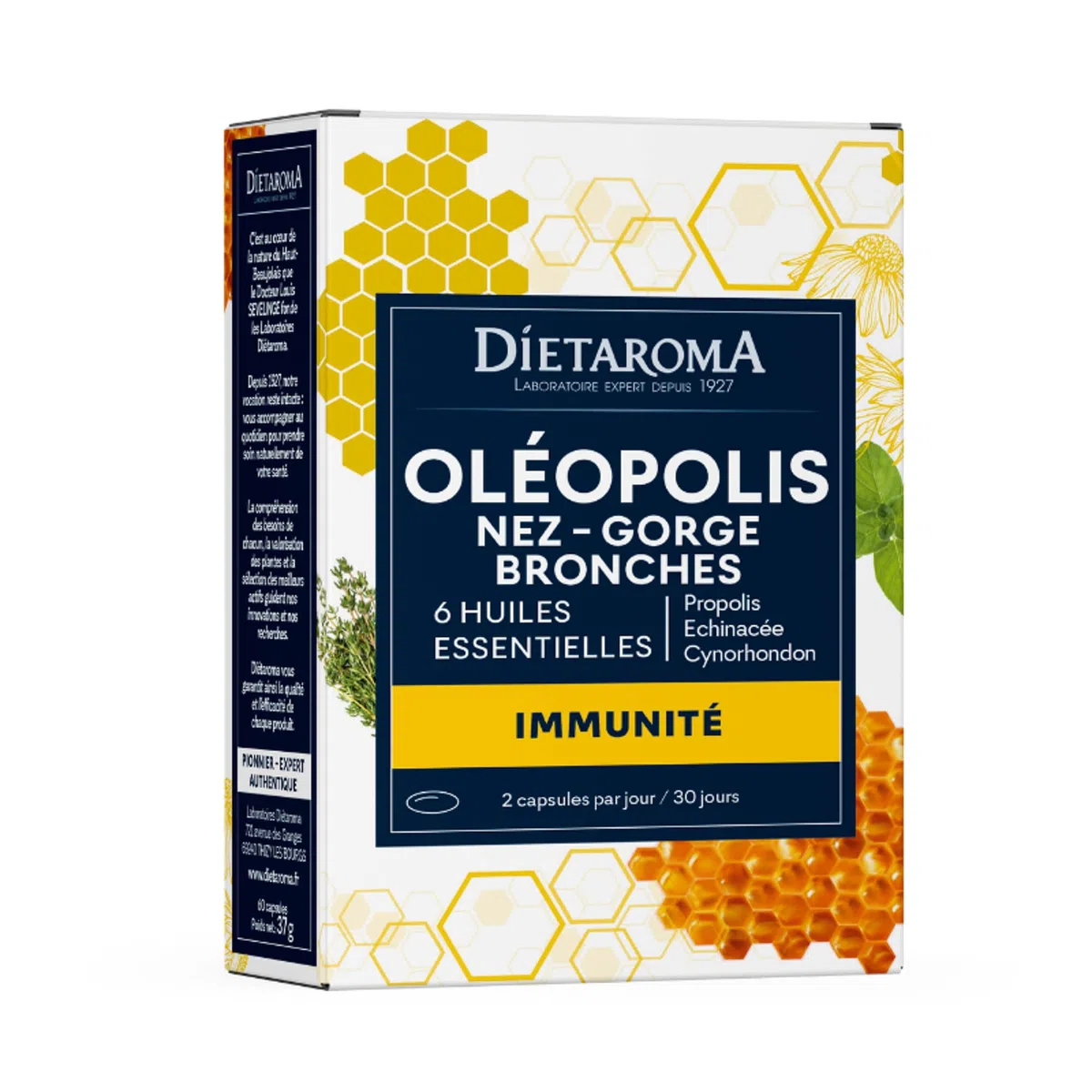 Complexe Oléopolis - 60 capsules