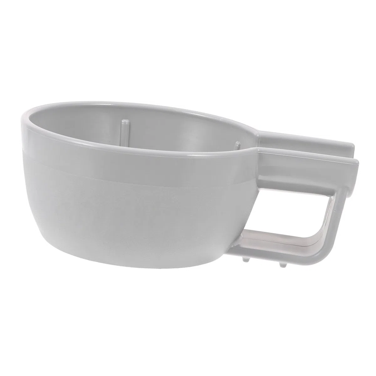Garneck Bol à Raser Sûr et Pratique en Plastique Pp Grosse Capacité Réutilisable Bol à Bulles de Savonnette pour Crème à Raser pour Hommes