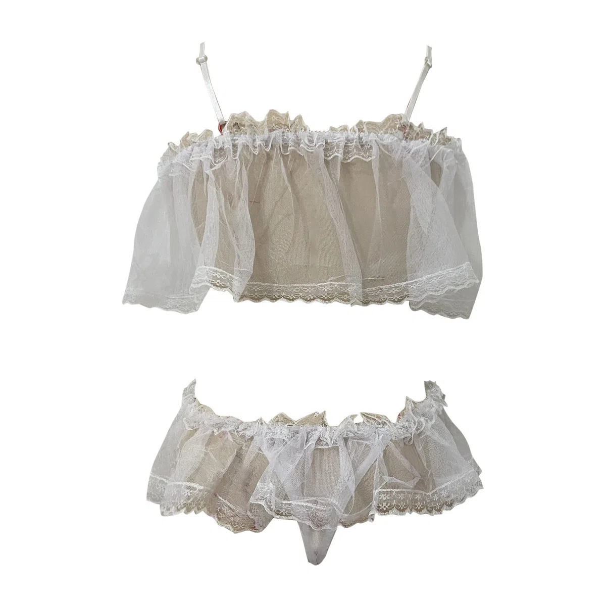 2026 Ensemble de Lingerie en Dentelle avec Armatures pour Femmes Deux pièces en Transparente pour Nuits romantiques