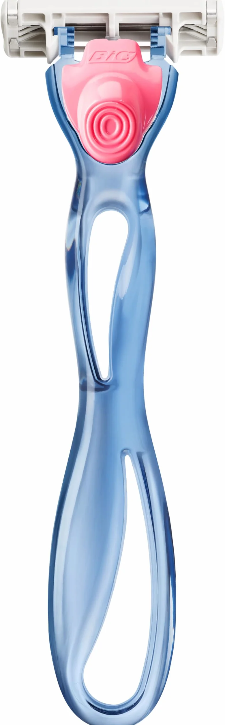 BIC Click 3 Soleil Sensitive Recharges Rasoir Femme 3 Lames Mobiles et Bande Lubrifiante - Boîte de 8 recharges