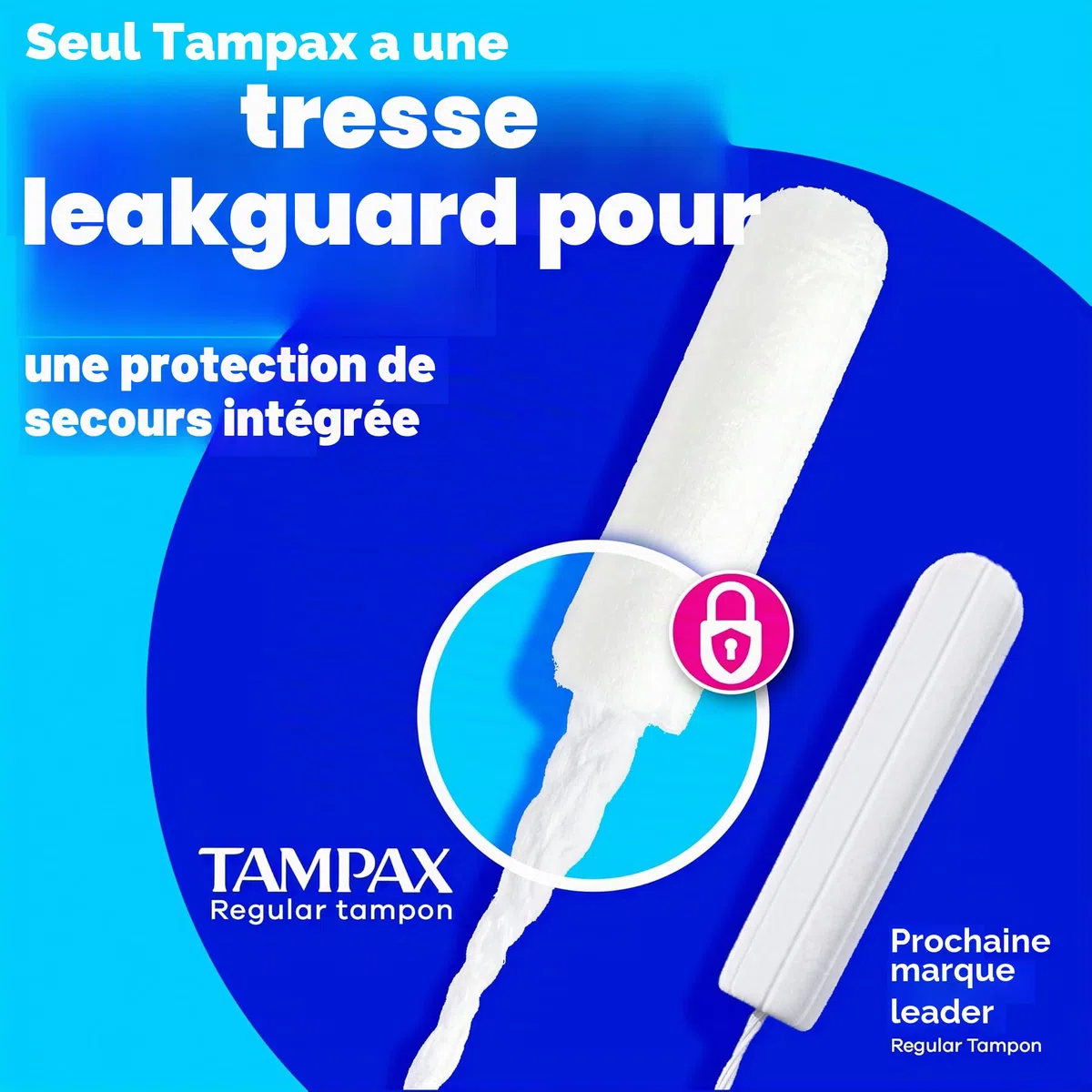 Tampax Pearl Lot de 34 tampons Super/Super Plus/Ultra absorbants avec applicateur en plastique sans BPA et tresse LeakGuard, non parfumés, 34 pièces