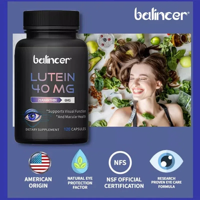 Eye Care Complex Lutéine et Zéaxanthine Complément alimentaire 120 capsules