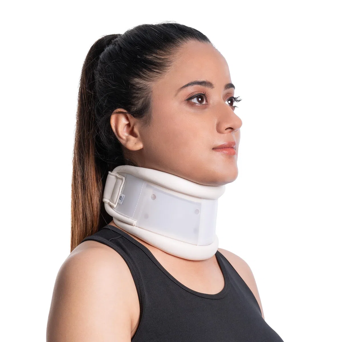 WC- Collier Cervical Rigide | Attelles de soutien du cou en plastique, bretelles de soutien du cou réglables en hauteur-soulage la douleur et la pression dans la colonne vertébrale_Xlarge