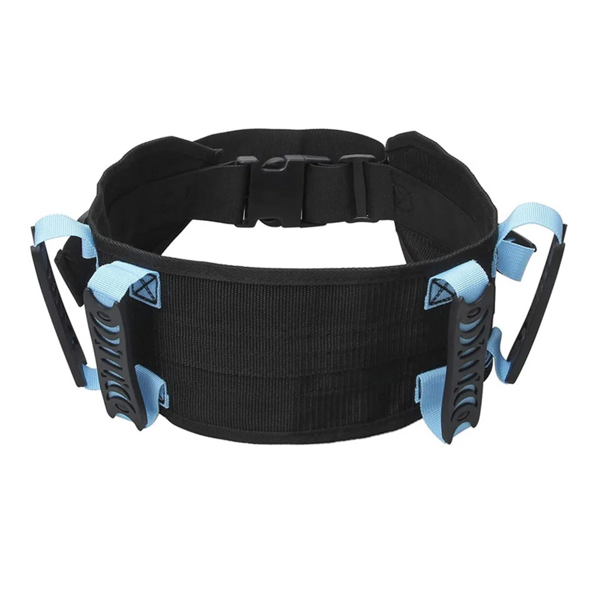 TINAYAUE Ceinture de Gait avec poignées Personnes âgées Ceinture d'assistance Rembourrée Protection Sécurité Soulèvement du Patient Robuste avec Sangles pour Handicapés Personnes blessées