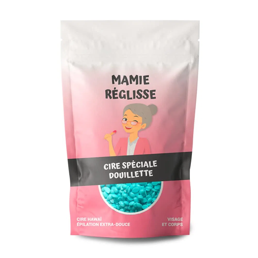 Cire Épilation Hawaï Spéciale Douillette MAMIE RÉGLISSE 200g - 1 sachet