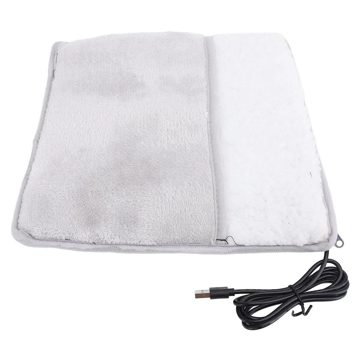 Pieds électriques Chauffage de Chauffage Gris USB Rapide Flannel Flannel Foot Plus pour la Famille Home, Matériau Confortable