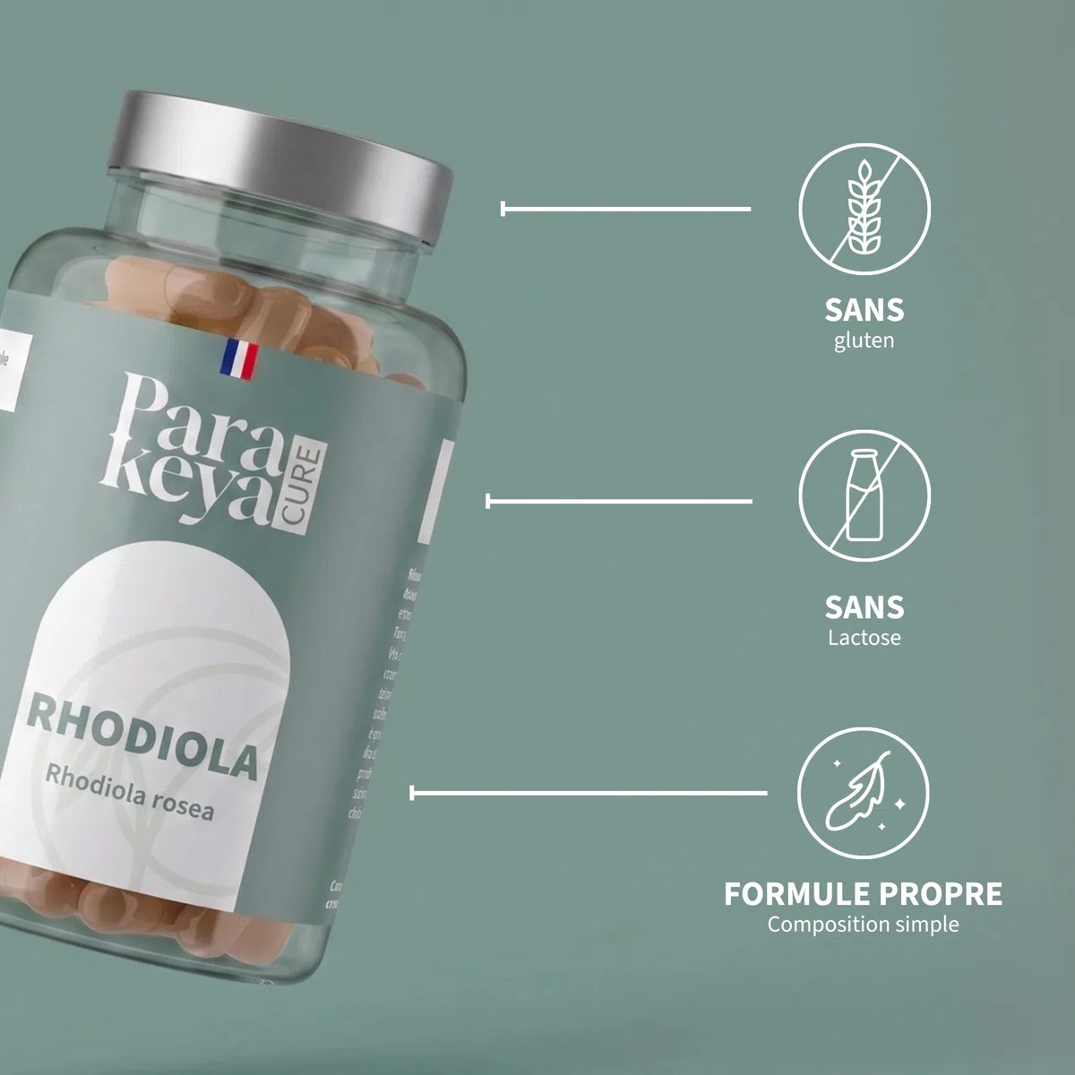 Rhodiola 300 mg - 180 gélules - Complément alimentaire