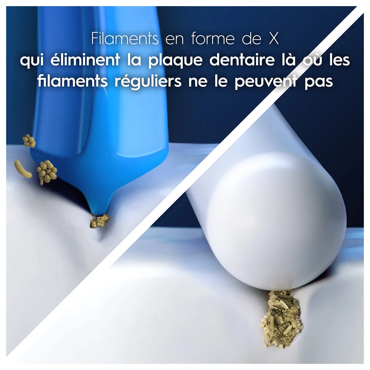 Oral-B Brossettes de Rechange Précision Clean, lot de 12, Blanches – Recharges Brosse à Dents Électrique Pro, Filaments Conçus pour un Nettoyage Précis et Doux sur les Gencives, en Carton