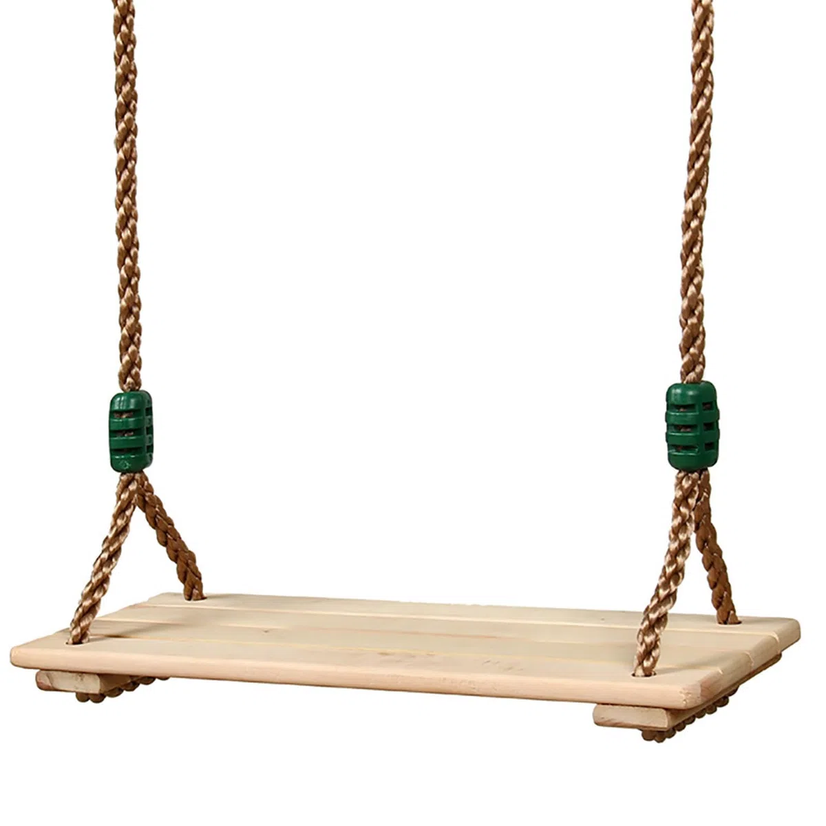 Balançoire d'arbre en Bois À Suspendre, Robuste avec Corde Réglable pour Adultes, Idéale pour Le Jardin, La Cour, L'intérieur, L'extérieur Et Les Parcs