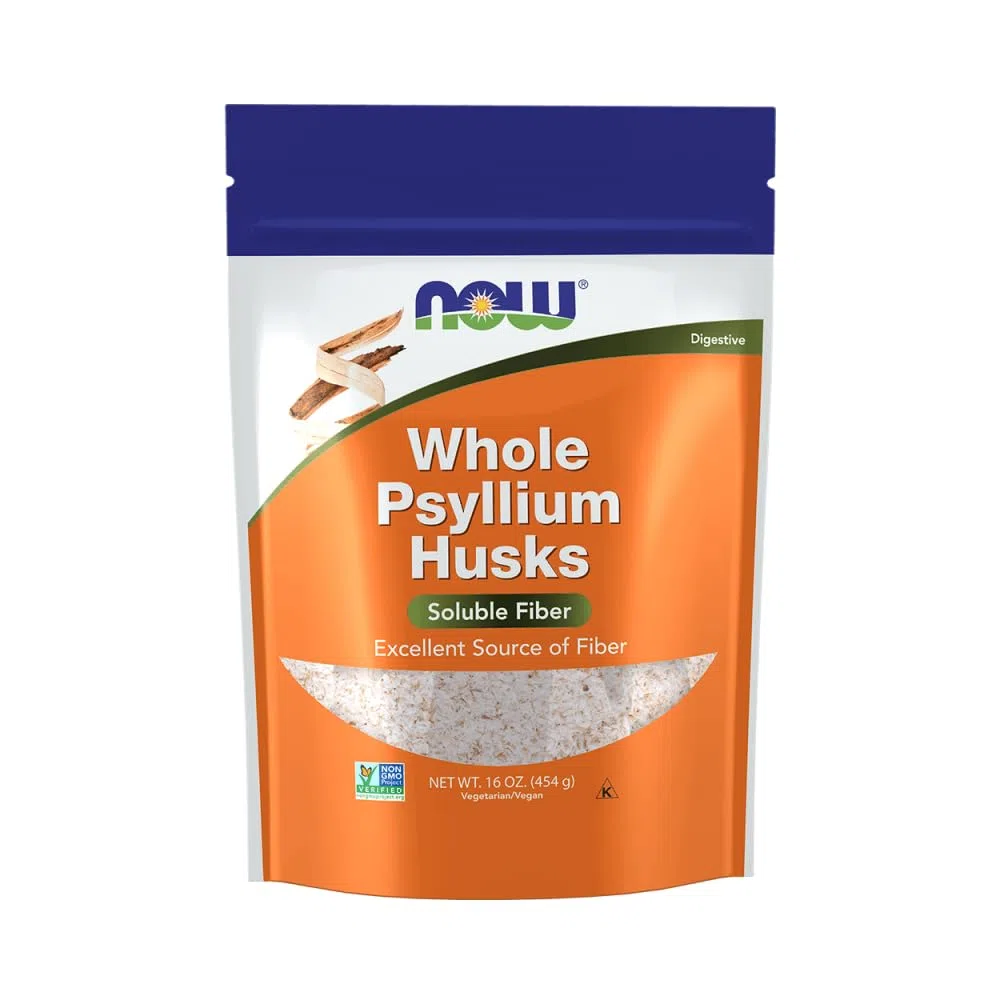 Now Foods Whole Psyllium Husks (454g) Sans saveur - Aliments fonctionnels - Super Aliments