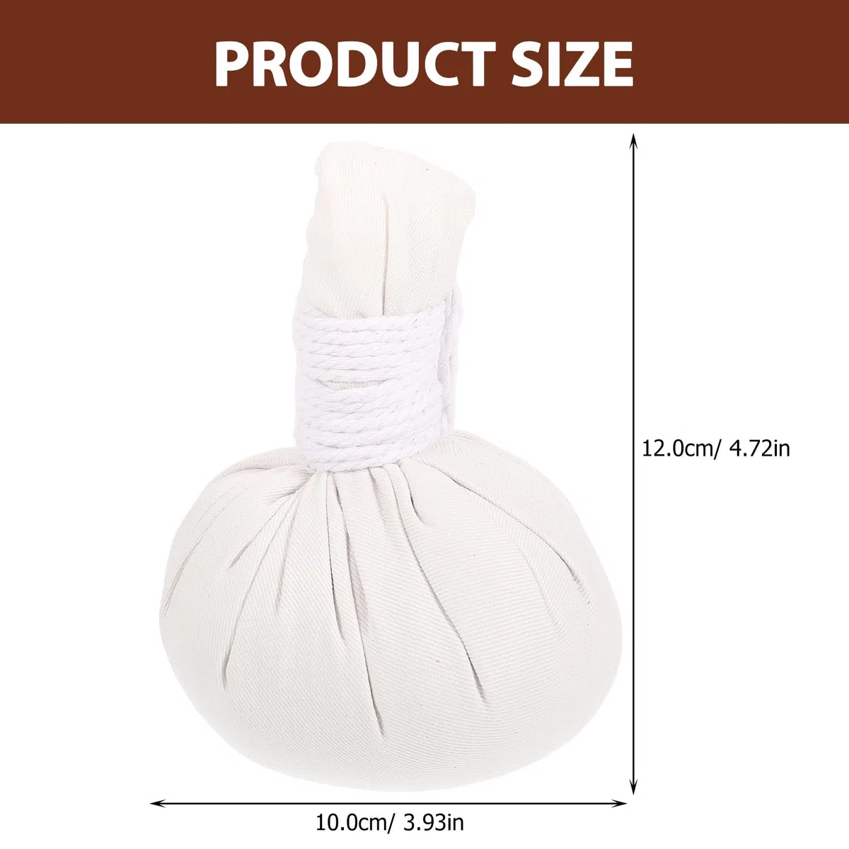 SEWACC Lot de 2 balles de massage thaïlandaises à base de plantes, Spa Thaïlandais Massage Aux Compresse Boule Sacs Chauffants et aromatique pour spa et détente à domicile