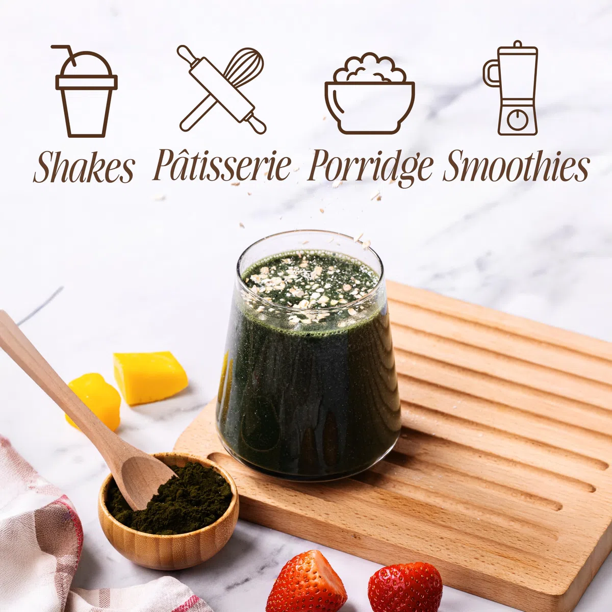 Sevenhills Wholefoods Poudre De Chlorella Bio 500g