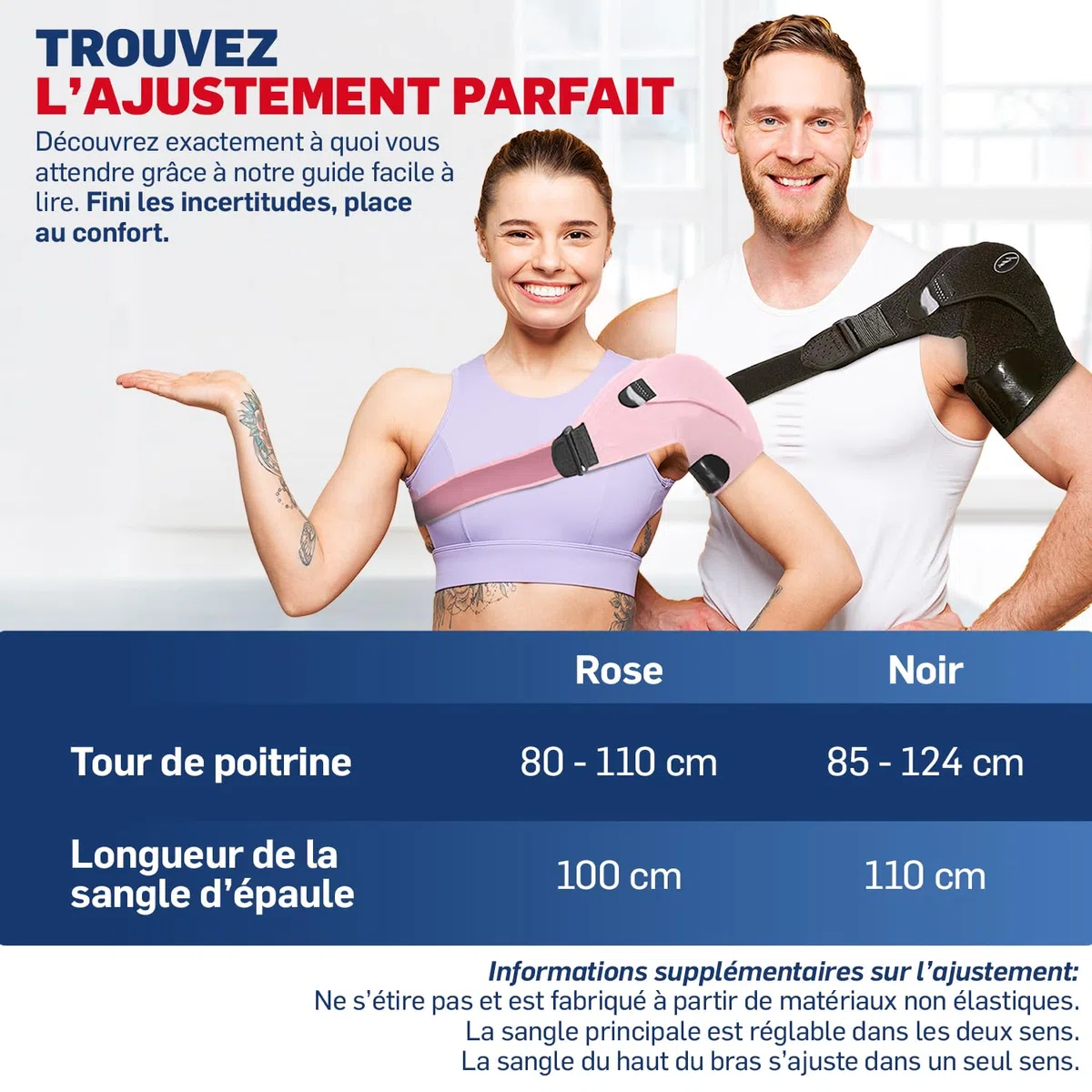 Dr. Arthritis Attelle Epaule Droite/Gauche Conçue par des Médecins, Epauliere Tendinite, Confortable et Antidérapant, Maintien Epaule, Soulage la Douleur, Blessures, Homme, Femme [À l’Unité, Rose]