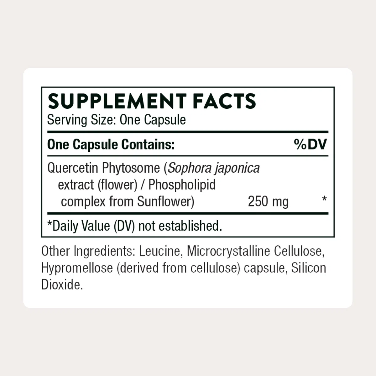 Thorne Quercetin Phytosome - Complexe de Quercétine et de Bromélaïne pour la Santé Immunitaire, le Soutien Respiratoire et le Soulagement des Allergies Saisonnières - 60 Capsules