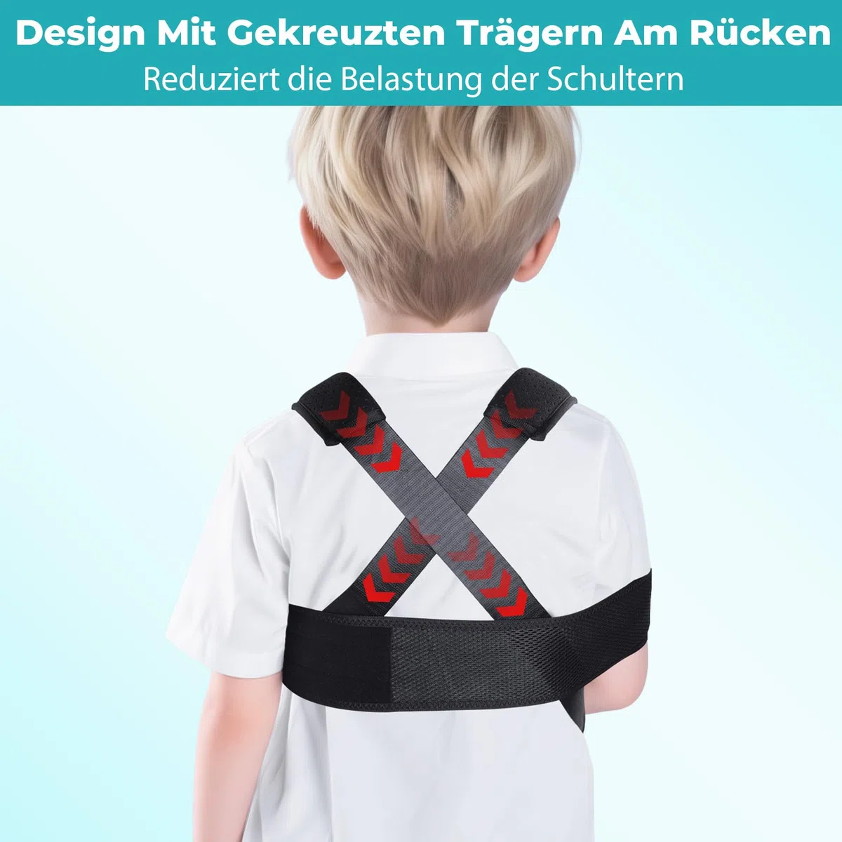 Maintien du bras Écharpe de bras pour enfants, écharpe de bras respirante pour le bras cassé, le coude, le poignet et la récupération des blessures(Noir,XS)