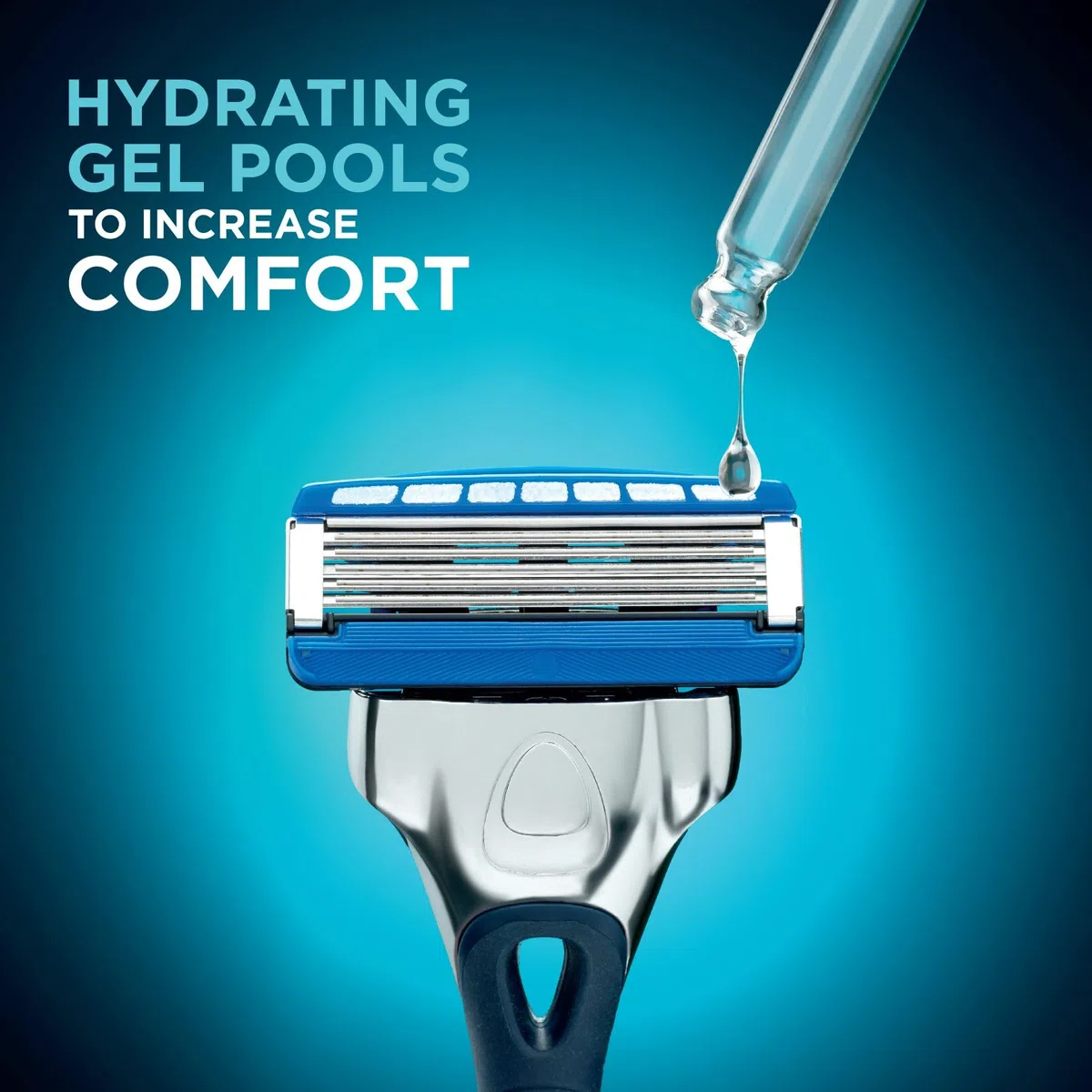 WILKINSON SWORD - Lames de rasoir Hydro 5 pour hommes | Lot de 16 recharges | Gel hydratant et tondeuse de précision (l'emballage peut varier)