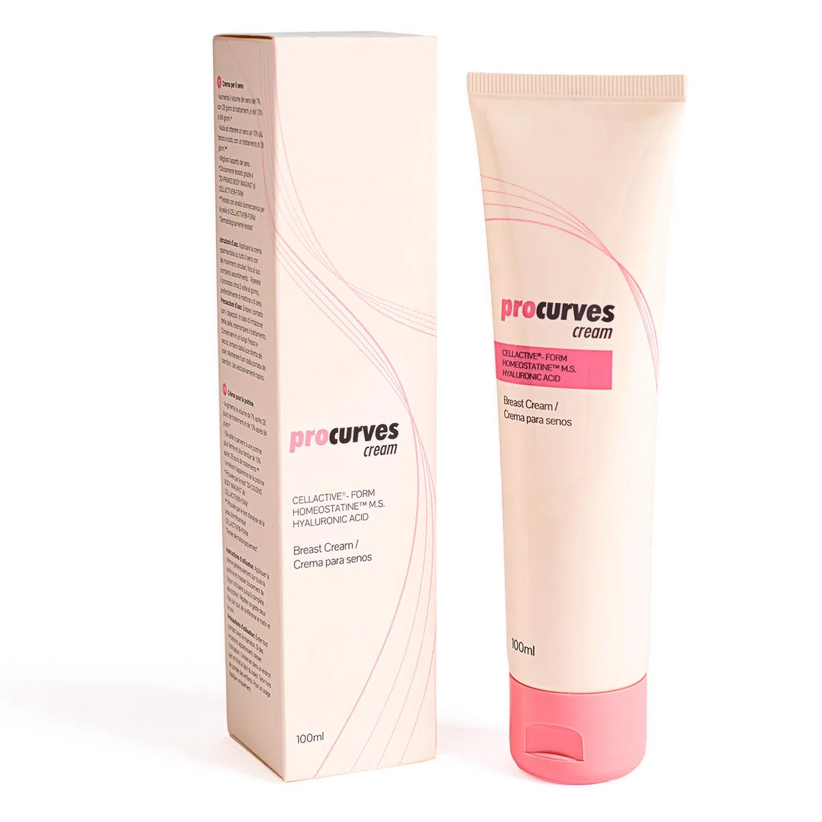 2 Procurves Cream: Crème pour augmenter des seins