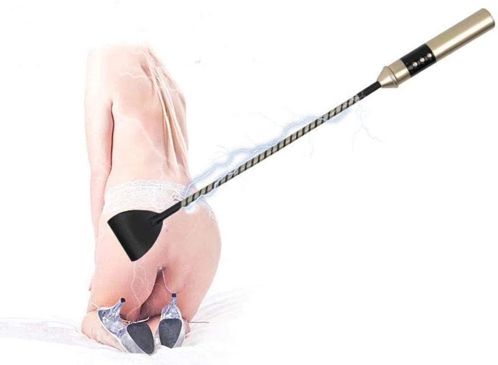 Ensemble d'électrostimulation fouet électrique électrochoc en cuir fouet Torture SM jouets sexuels Stimulation Torture pour Couples Flirt BDSM jeux de sexe pour adultes