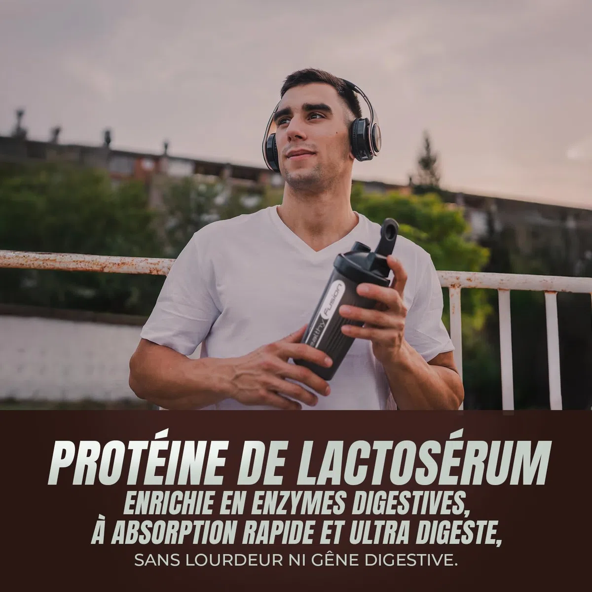 Healthy Fusion Whey Protein | 43 g/dose Protéine Pure | Collagène, Magnésium et Vitamine B6 | Augmente la masse musculaire, améliore l’entraînement, renforce les articulations | Double Chocolat 1kg