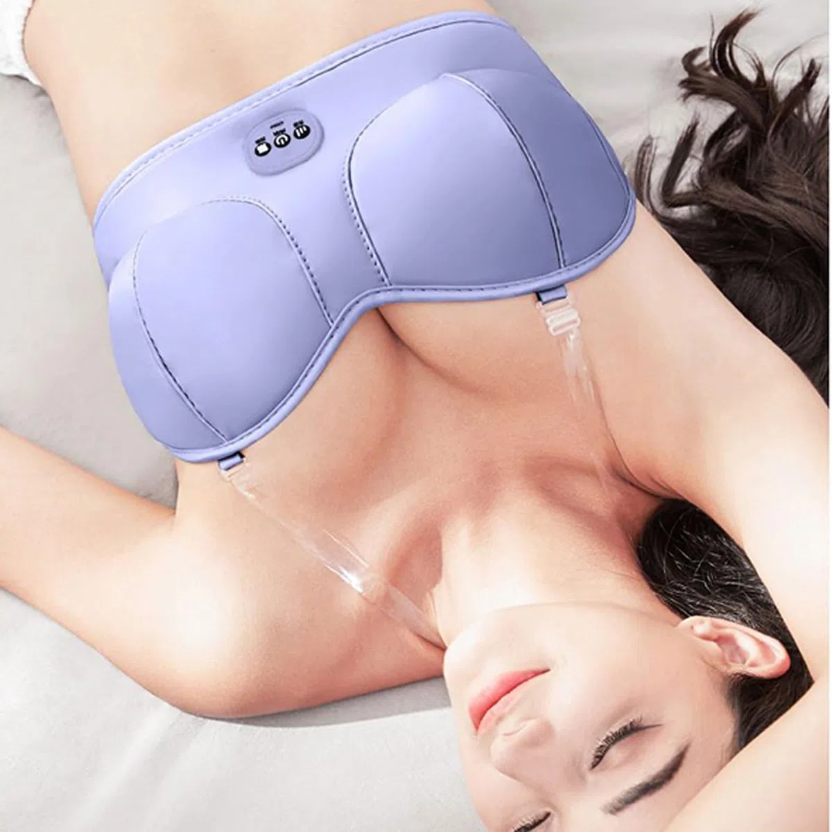 Masseur De Sein Pour Femme – Appareil De Massage Sans Fil, Appareil Portable Chauffant | L'étui D'allaitement Fournit Un Soulagement Pour L'allaitement Au Bureau, Les Soins Infirmiers Quotidiens À L'h