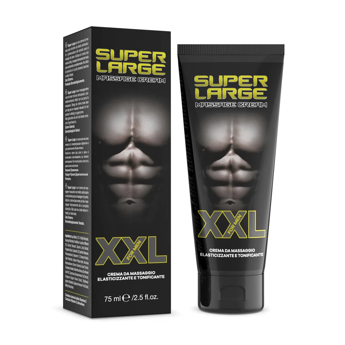 INTIMATELINE | Super Large - Crème Volumisante pour le Pénis, Augmente le Volume et la Fermeté, 75 ml