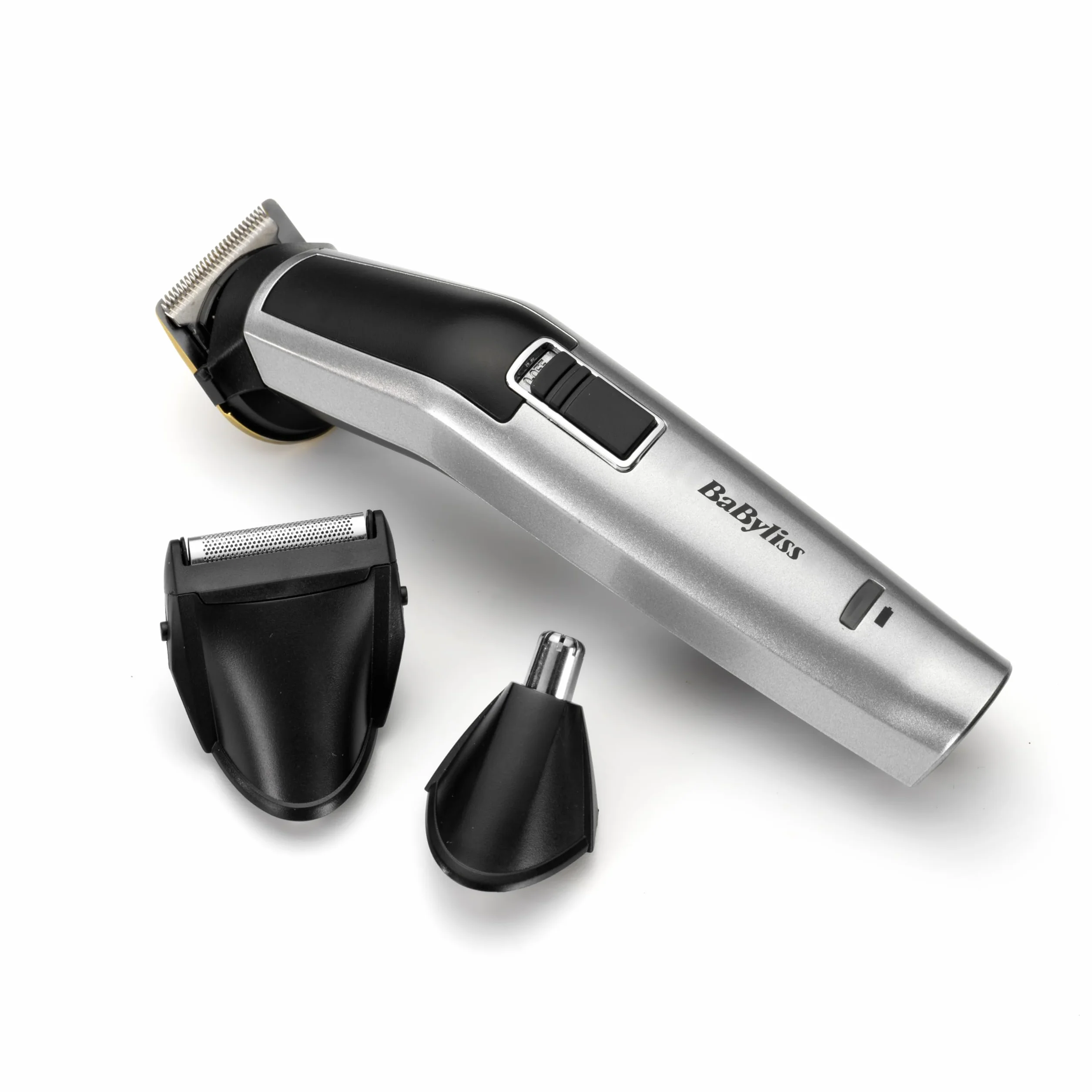 Babyliss MEN Tondeuse Multi-usages 8 en 1 Titanium avec Tondeuse Nez et Rasoir de Finitions MT726E