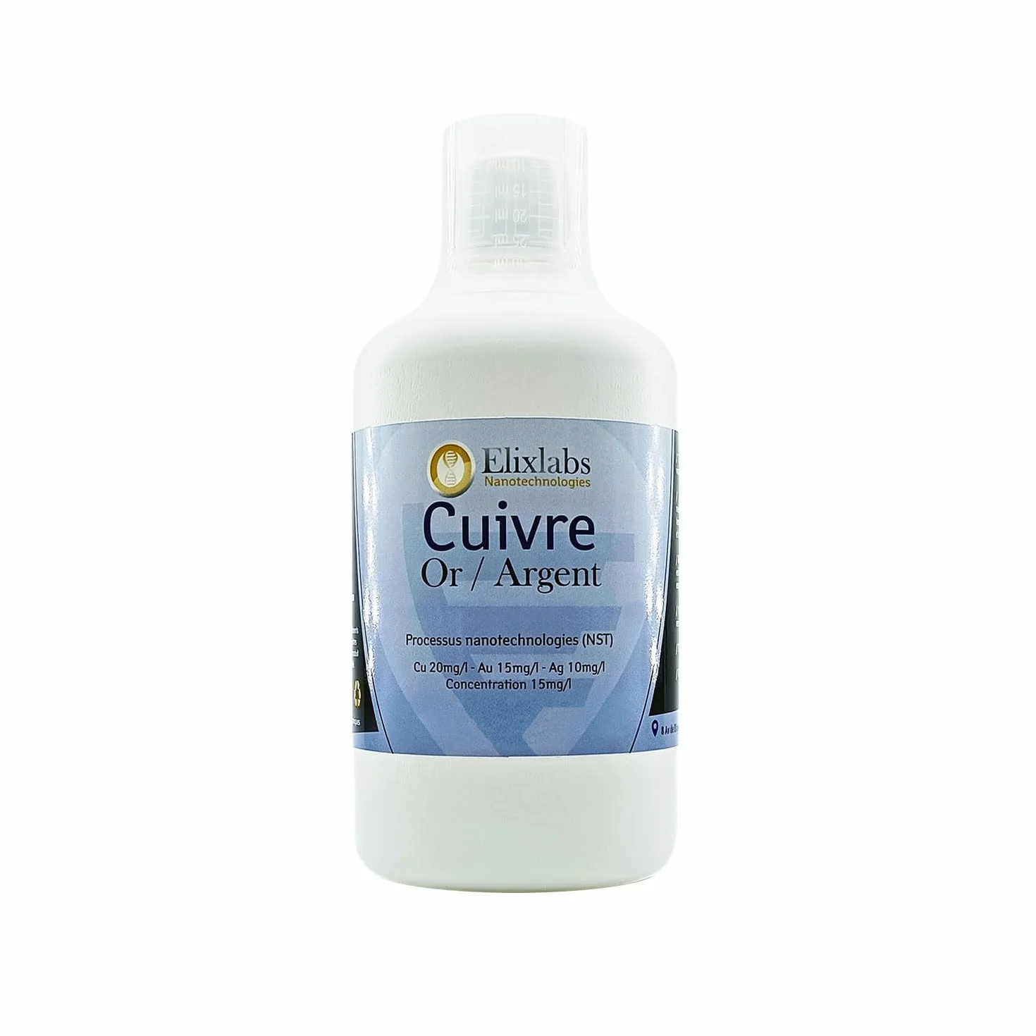 Cuivre or argent 1 litre