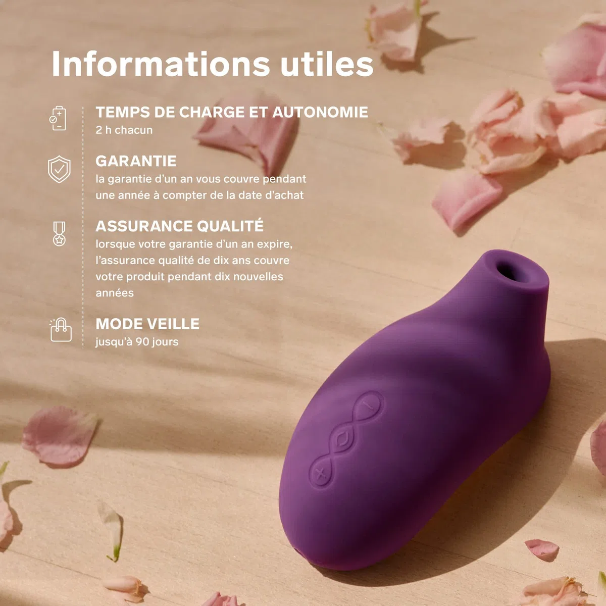 LELO SONA 2 Cruise Sex Toys Femme à Vagues Soniques et avec Technologie Cruise Control pour des Plaisirs Encore Plus Intenses, Sextoyse femme clitoridien, Cerise