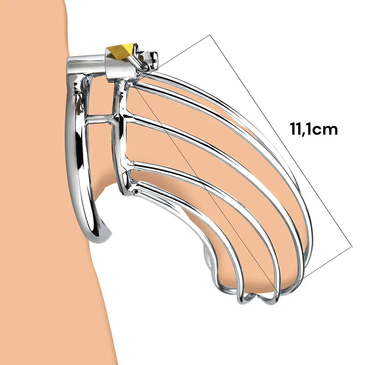 FOPS Cage de chasteté métal homme BDSM Cages de chasteté Ceinture de chasteté homme Chastity cage Chasteté pour pénis Cage chasteté métal homme ceintures de chasteté cage de chasteté pénis N21