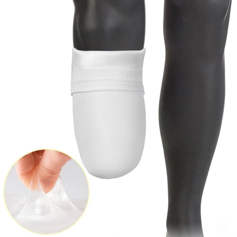 Chaussettes De Protection en Silicone Épais pour Prothèses, Chaussettes Élastiques pour Amputés, Manchon Souple De Protection du Moignon pour Le Confort Protection des Membres.